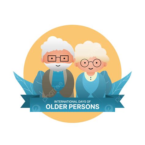 Older Person Vector PNG Images International Days Of Older Persons