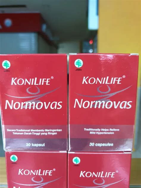 Konilife Normovas Isi Kapsul Lazada Indonesia