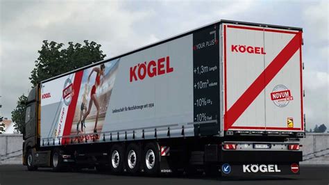 Kögel Trailers by Dotec v1 49 4 ETS2 mods download