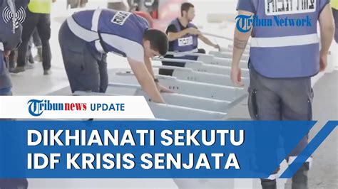 Pasukan IDF Terancam Krisis Senjata Sejumlah Negara Sekutu Kompak