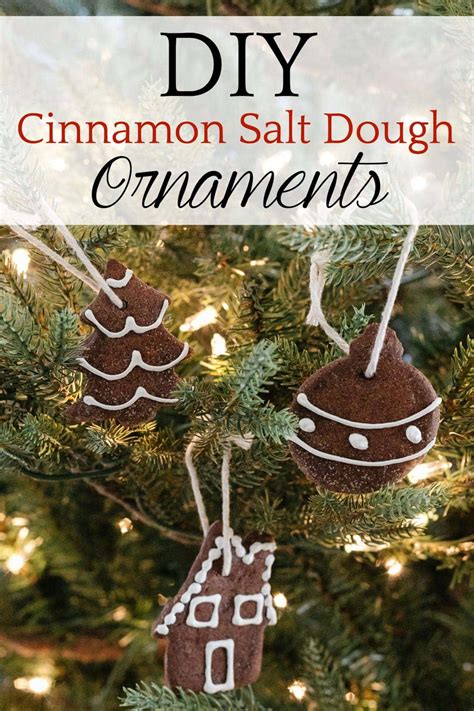 DIY Cinnamon Salt Dough Ornaments - Bless'er House