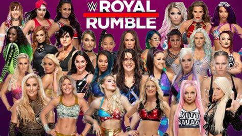 WWE 2K20 30 Woman Royal Rumble YouTube