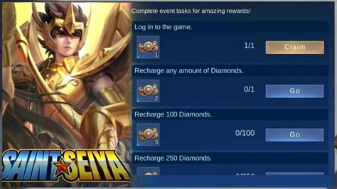 How To Claim Free Saint Seiya Skins And Free Token Of The Zodiac Draw