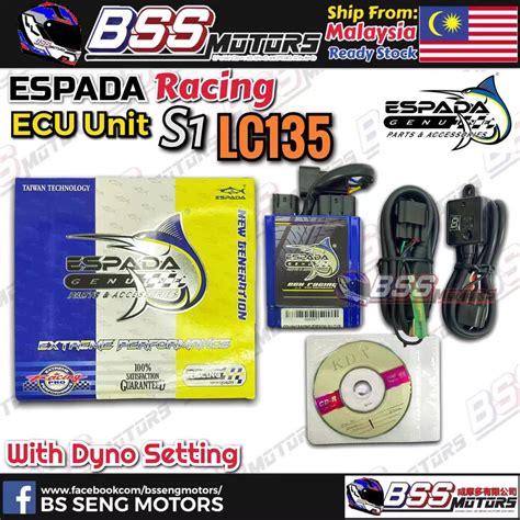 Espada Racing Cdi Ecu Unit S1 Adjustable Yamaha Y15zr V1 Lc135 Srl115fi