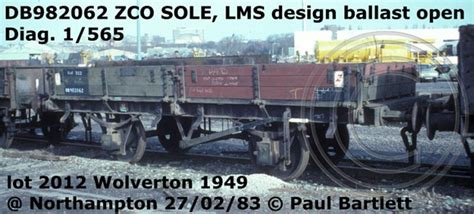 Paul Bartletts Photographs Br Sole Ballast Wagons Zco Zca