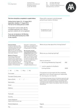 Fillable Online Please Affix A Passport Size Photograph And Print Your