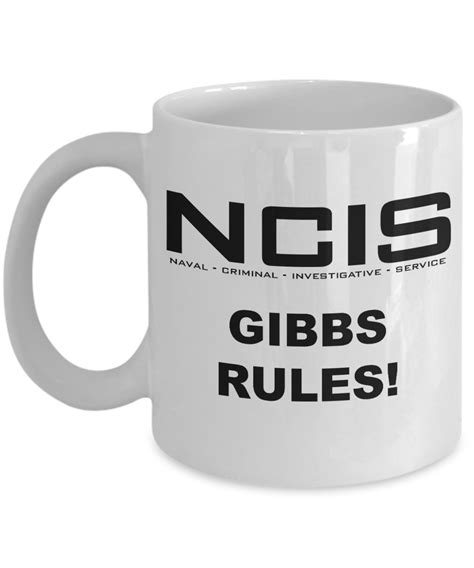 Ncis Gibbs Rules Coffee Mug