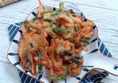 Resep Tempura Sayur Khas Jepang Oleh Mama Fathan Cookpad