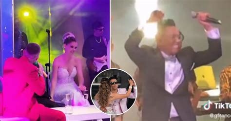 Christian Cueva se lució en boda de Brunella y Richard y cantó al lado