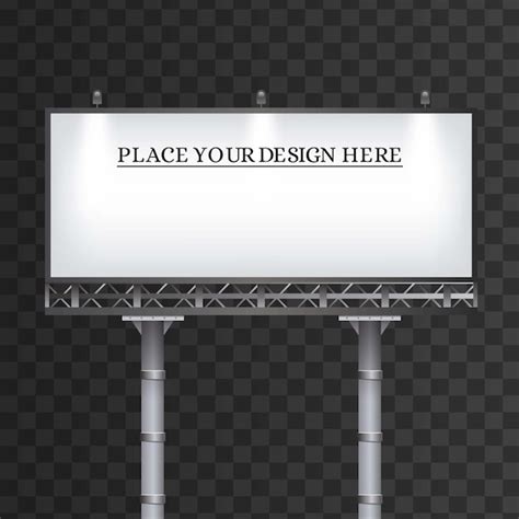 Vecteurs Et Illustrations De Billboard Blank Mockup En T L Chargement