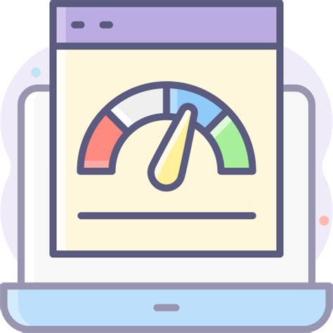 Icono De Prueba De Velocidad Sbts Lineal Color