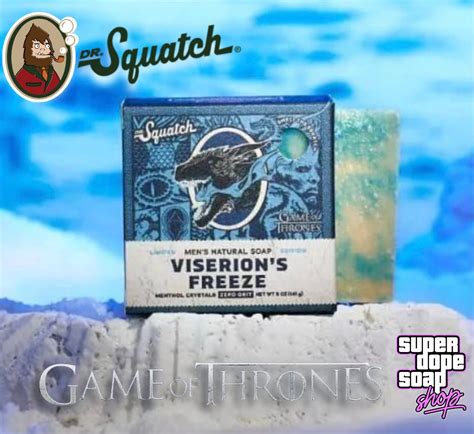 Brand New Dr Squatch VISERION S FREEZE Game Of Thrones 1 4 Size