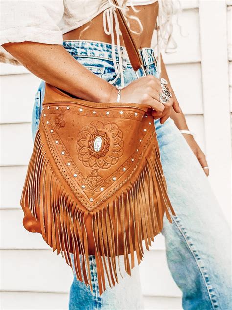 Harlow Bag Fringed Boho Leather Bags Bohemian Clothing Brands