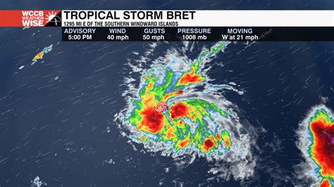 Tropical Storm Bret Has Formed In The Atlantic WCCB Charlotte S CW