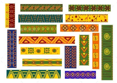 8 Best border patterns images | African pattern, African art, African ...