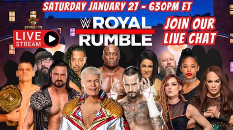 WWE Royal Rumble Live Stream Join Our Live Chat Watch Party