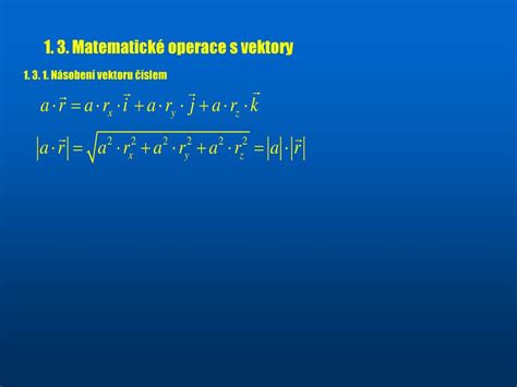 Matematika Pro Fyziky I Ppt St Hnout