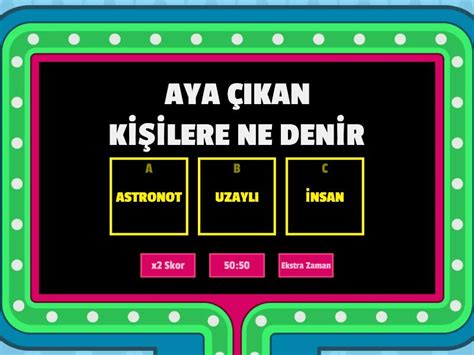 5 SINIF FEN BİLİMLERİ GAME SHOW TESTİ Gameshow testi