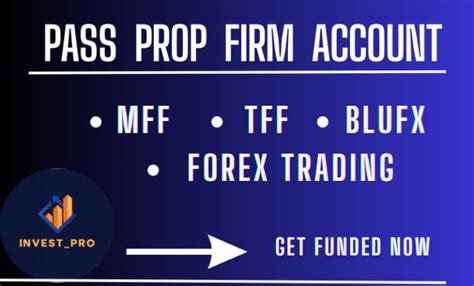 Pass prop firm challenge and verification, prop firm trading, mff, tff ...