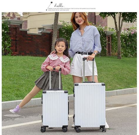 Zonxan Aluminum Magnesium Boarding Rolling Luggage Business Cabin