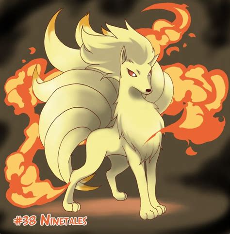 Ninetails By Wolfpainter On Deviantart Pokemon Ninetales Pokemon