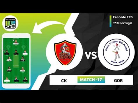 Ck Vs Gor Dream Ck Vs Gor Coimbra Knights Vs Gorkha Dream