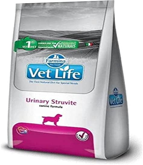 Ração Farmina Vet Life Natural Urinary Struvite para Cães Adultos