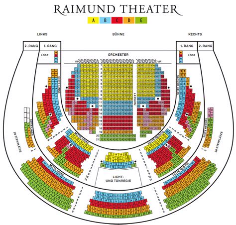 Vienna State Opera Seating Plan