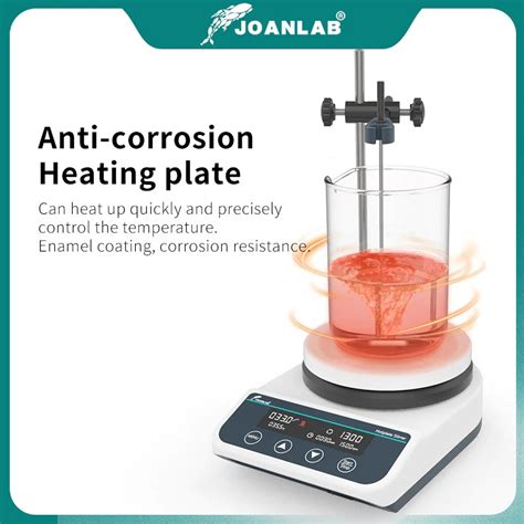 Joanlab Negozio Ufficiale Piastra Riscaldante Agitatore Magnetico Da