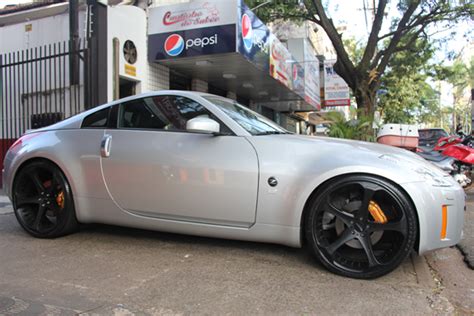 Nissan 350z On Black Rims Giovanna Luxury Wheels