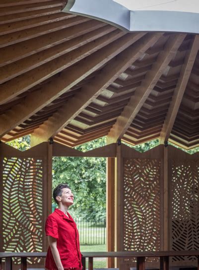 Lina Ghotmeh Unveils Stunning Timber Serpentine Pavilion In London