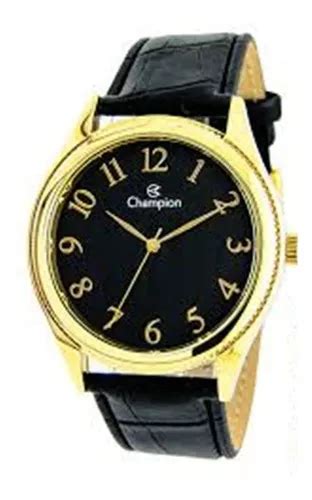 Reloj Champion Ch22788p Para Hombre Con Correa De Piel Dorada