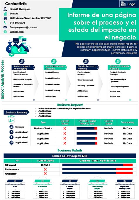 Las 10 Mejores Plantillas De Informes De Impacto Con Muestras Y Ejemplos