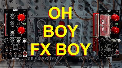 FX Boy Eurorack Module Demo Befaco In Stazma S Gear Talk YouTube