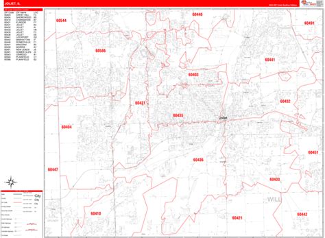 Joliet Il Zip Code Map - Oconto County Plat Map