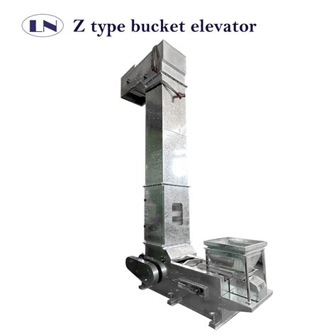 Factory Price Lifting Chain Z Type Bucket Elevator For Vertical