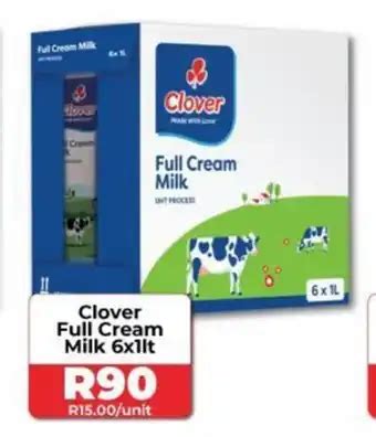 Clover Full Cream Milk X Lt Offer At Up