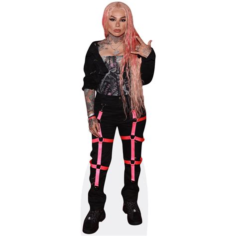 Claudia Meza Black Outfit Mini Cardboard Cutout Standee