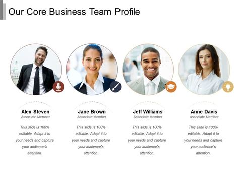 Our Core Business Team Profile | PowerPoint Presentation Sample ...