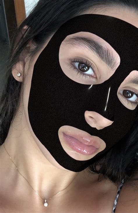 Filtros De Instagram Mascarilla Facial Mascarillas Negras M Scara