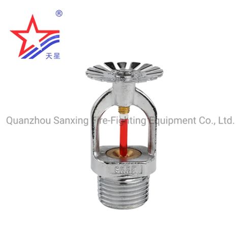 High Quality Brass Fire Sprinkler Glass Bulb 68 Degree Pendent Fire Sprinkler Sprinkler