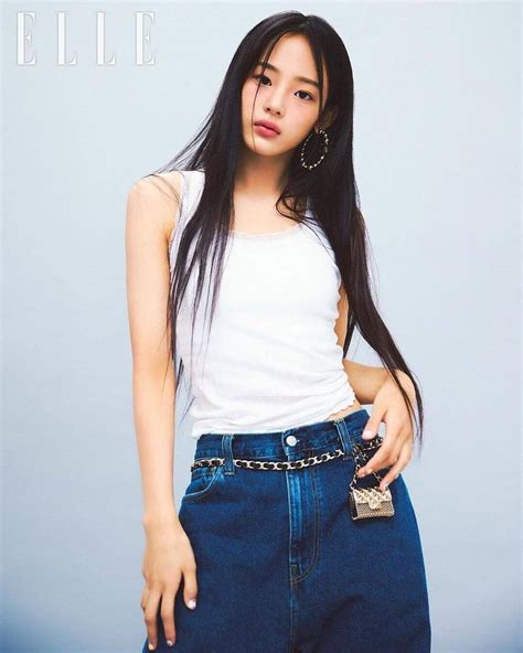 Newjeans Minji登上封面宣告成chanel品牌大使 新任人間香奈兒以清純休閒風令人心動 Elle Hk