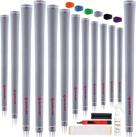 Saplize Golf Grips Standard Size 13 Grips With Full Regripping Kit