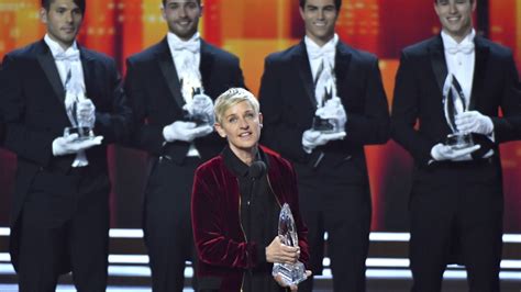 Ellen DeGeneres sets record after winning 3 People's Choice Awards ...