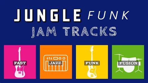 Jungle Jazz Funk Fusion Jam Tracks Youtube