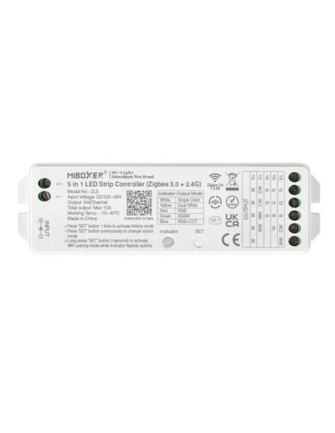 ZigBee Controlador DC12 48V 5 En 1 Mono CCT RGB RGBW RGB CCT