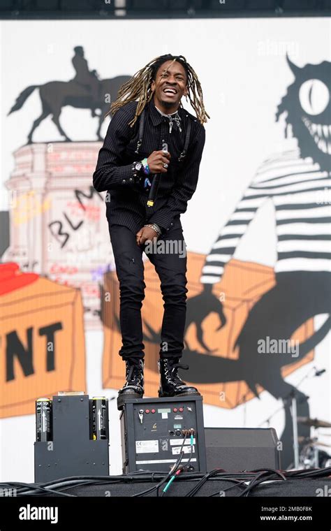 Jasiah Performs On Day Two Of The Lollapalooza Music Festival On Friday