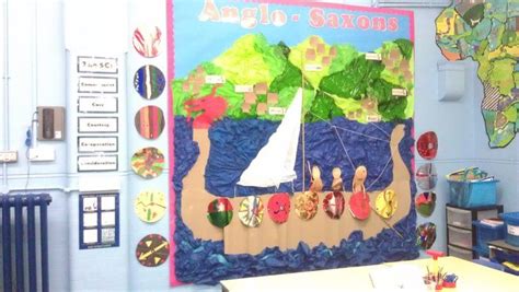 Anglo Saxons Display Classroom Display History Anglo Saxons Anglo