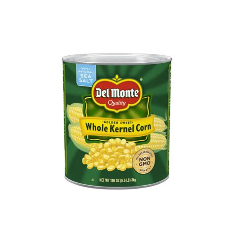 Del Monte Golden Sweet Whole Kernel Corn Canned Vegetables 106 Oz Shipt