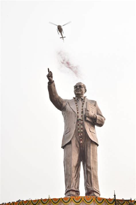 Unveiling Of The 125 Foot Tall Statue Of Dr B R Ambedkar Chief Minister